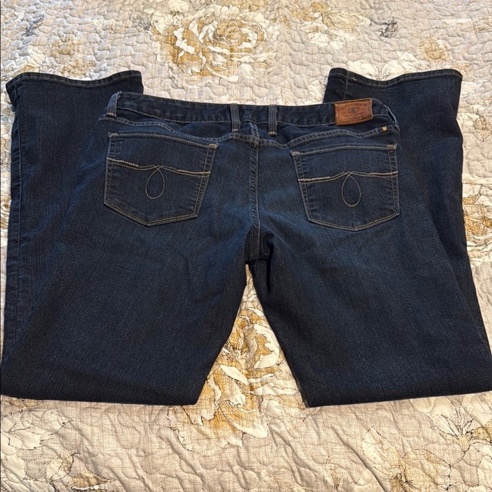 Lucky Brand Blue Relaxed Jeans Classic Denim Sz 10